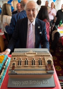 Rudi 90th Bradford Synagogue Cake